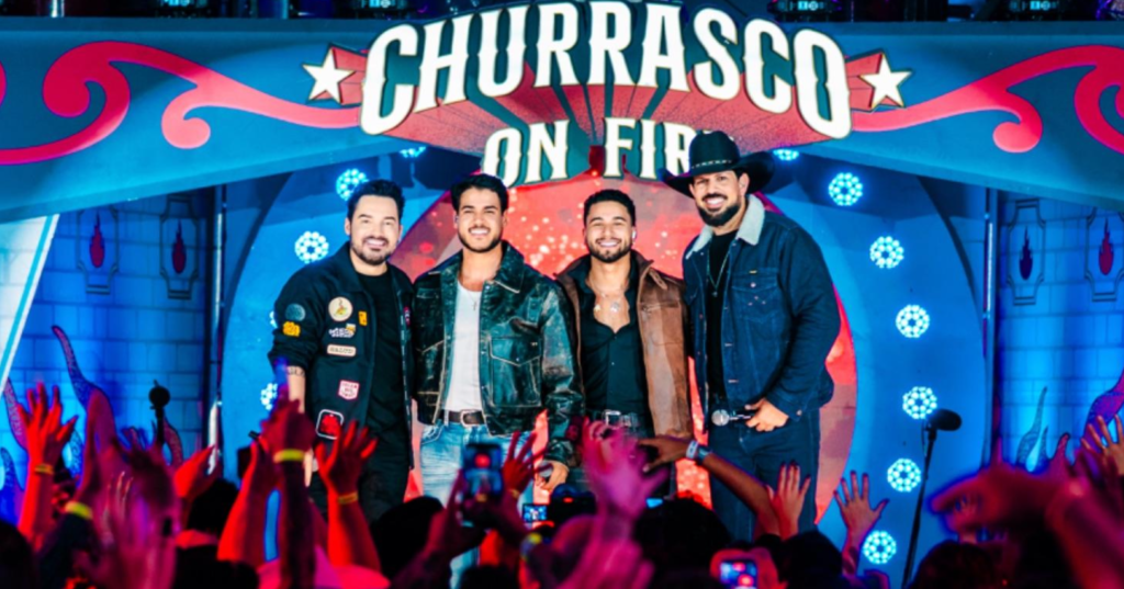 Fernando & Sorocaba revivem clássico ao lado de Danilo & Davi em nova versão de “Paga Pau” Créditos: @guilhermesantosfoto