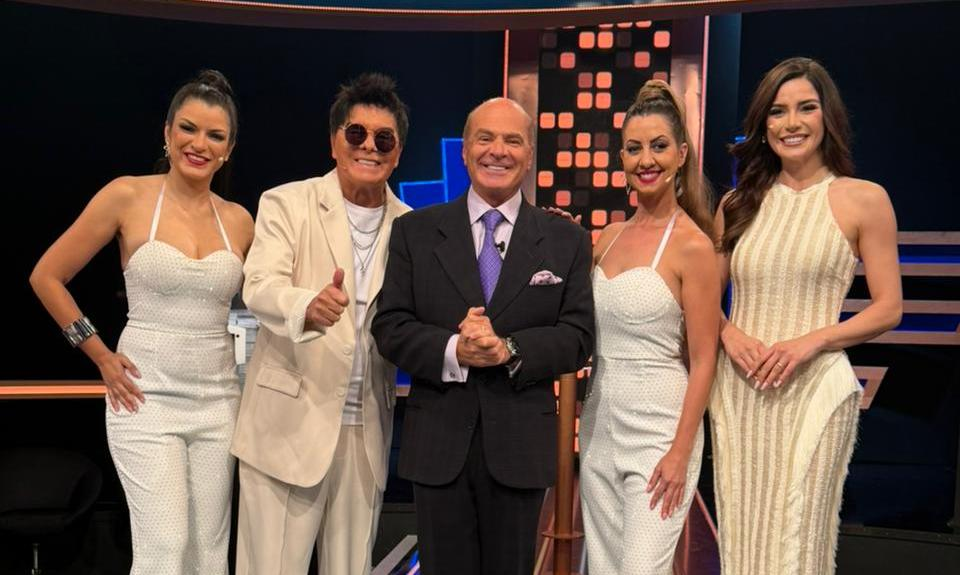 Júlia Gama e Trio Los Angeles rendem gafes hilárias no “Mega Sonho” deste sábado Trio Los Angeles Marcelo de Carvalho e Julia Gama credito Divulgacao RedeTV
