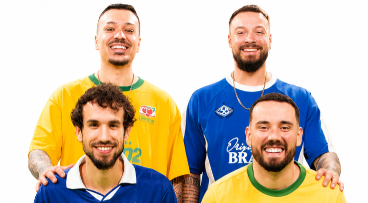 Após aparecer em vídeos de Neymar, nova música do Grupo Chocolate viraliza nas redes pihpi