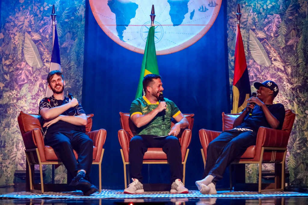 “3 Continentes – O Show” une Brasil, França e Angola em espetáculo de humor em São Paulo Foto 21 01 2026 21 31 32.jpg