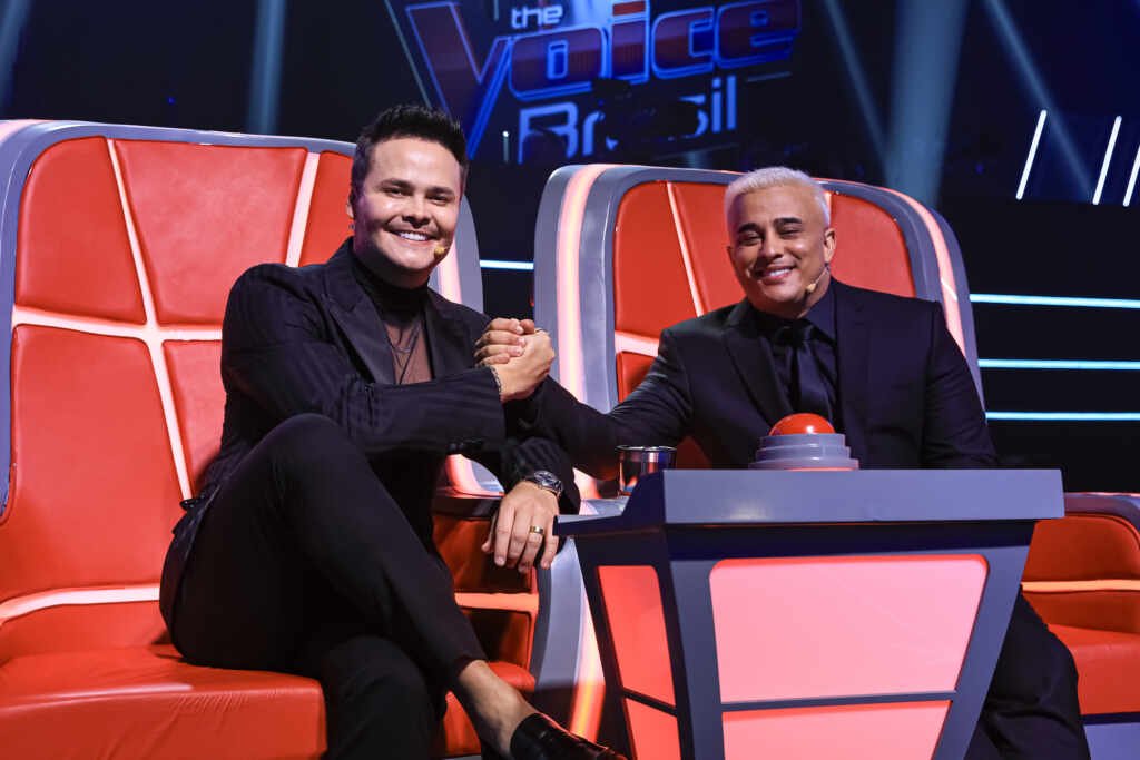 Matheus e Kauan são confirmados como técnicos do The Voice Brasil pelo segundo ano consecutivo Créditos: Ricardo Bufolin - Formata